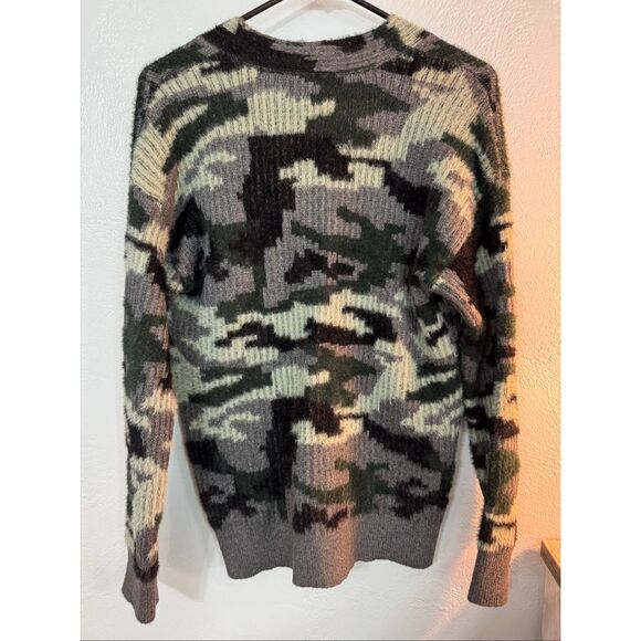 Vince Camuto Eyelash Camouflage Button Cardigan S - Picture 5 of 5